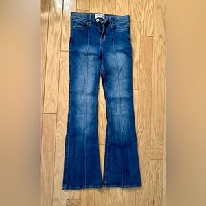 Girls Abercrombie High Rise FlareJeans, Long